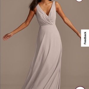 David’s Bridal Tank Dress with Full Skirt